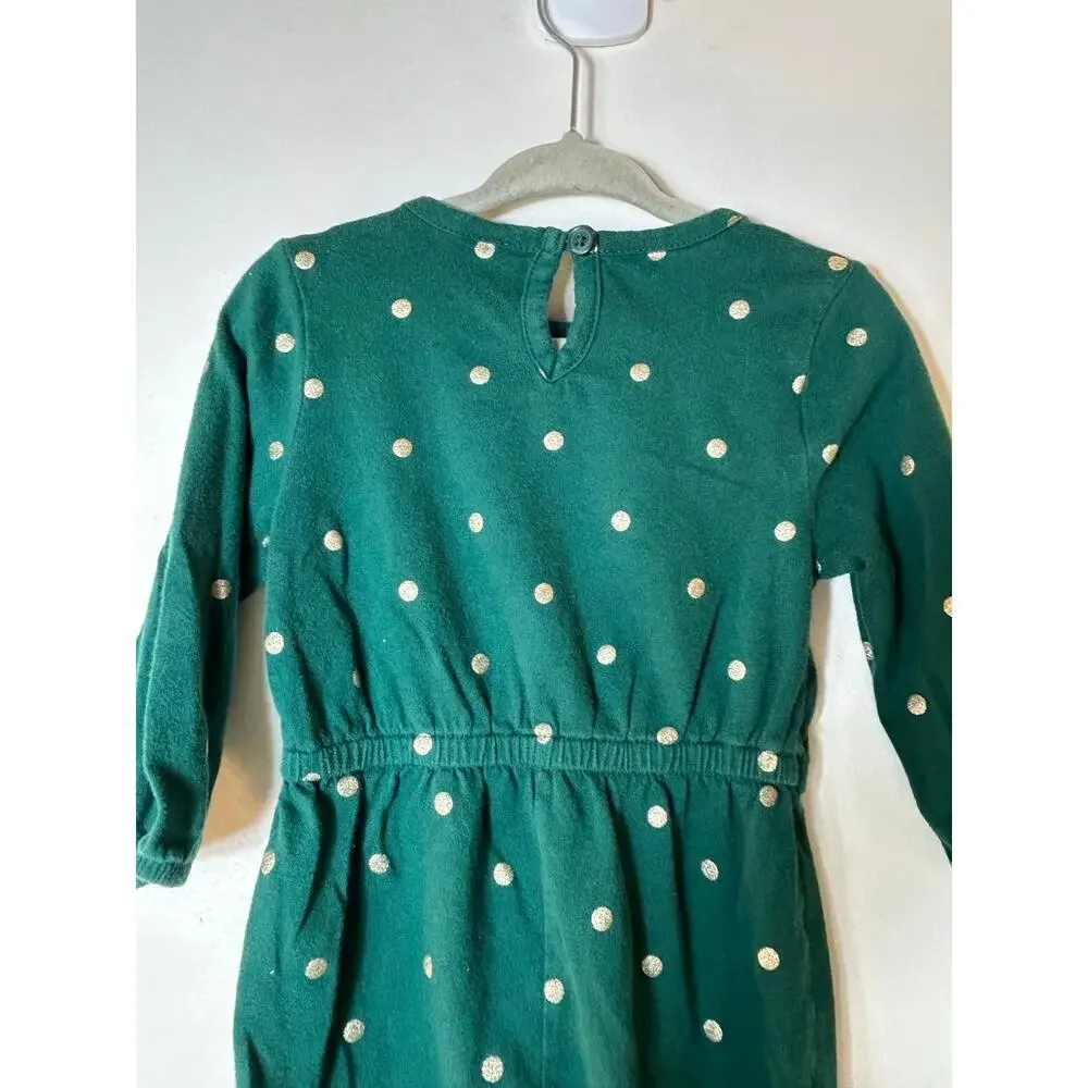 OLD NAVY Girl’s Printed Long Sleeve Jumpsuit / Size: 12-18 Months